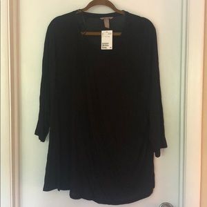 Raglan H&M T-shirt in Black 4XL NWT